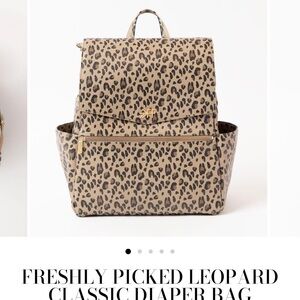 Freshly Picked Tan Leopard Baby Bag